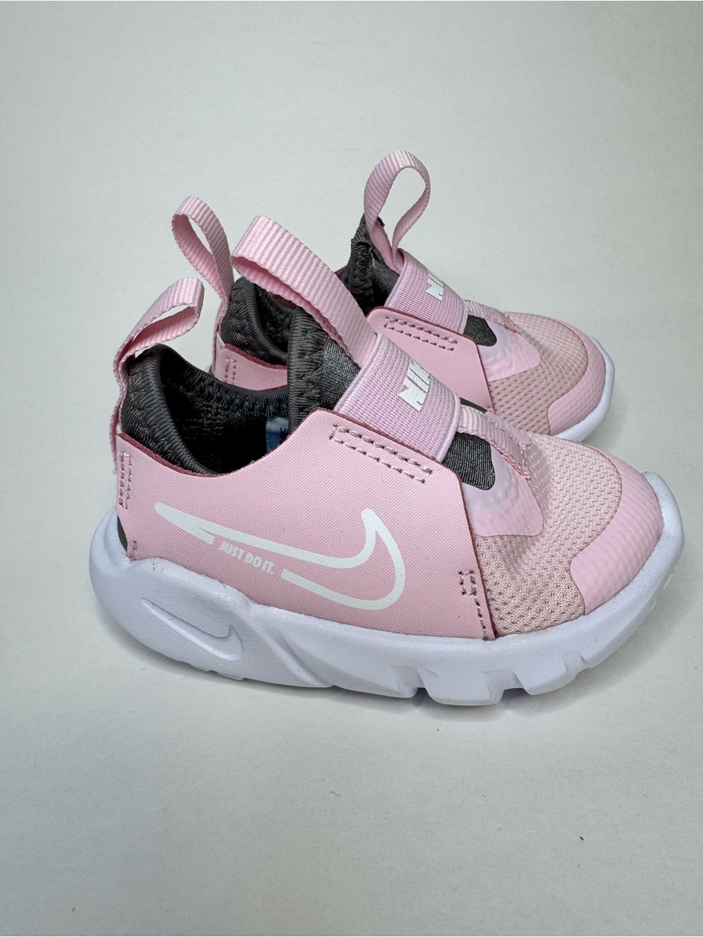Nike Flex Runner 4 Toddler Pink Sneakers Size 4C Girls Slip On Shoes